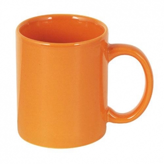 11온스 오렌지머그컵