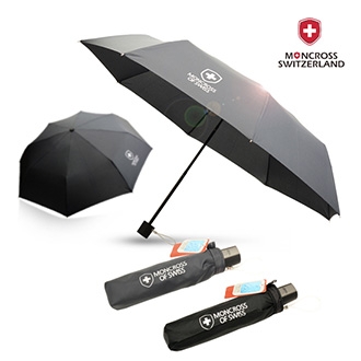 몽크로스 3단 솔리드 수동 우산
